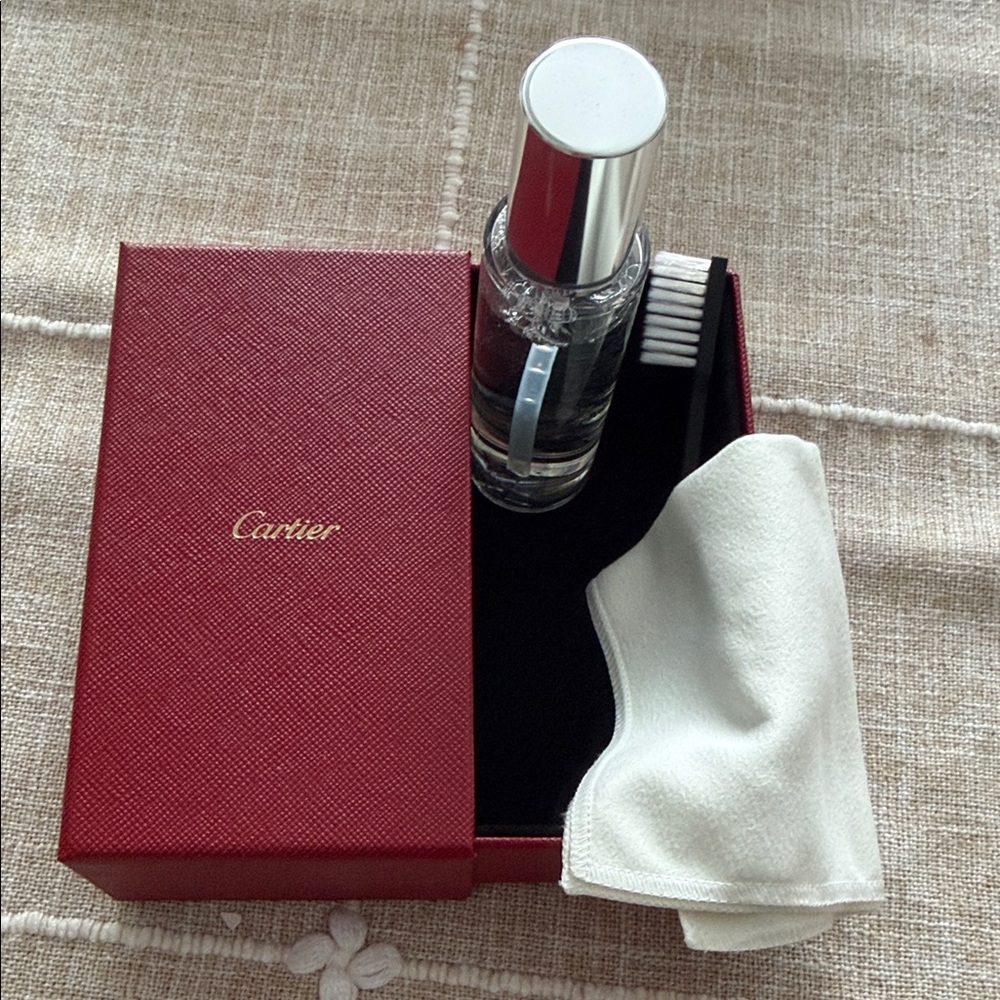 Cartier Red Box Cleanig for glasses,watches